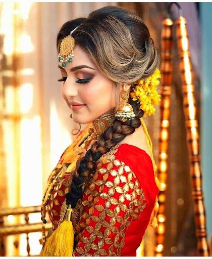 Punjabi Bridal Hairdo New Jersey