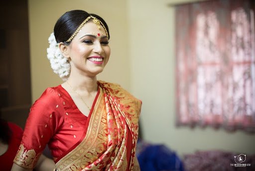 Bengali Bridal Hairdo New Jersey
